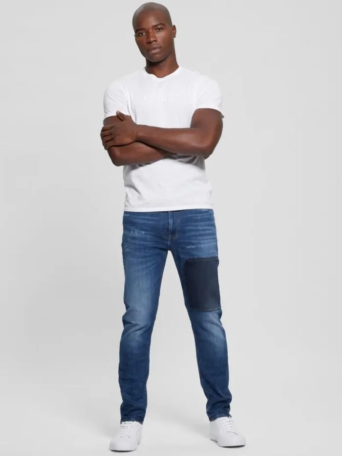 Men GUESS Jeans and Denim Eco James Tapered Denim Jeans Nookie