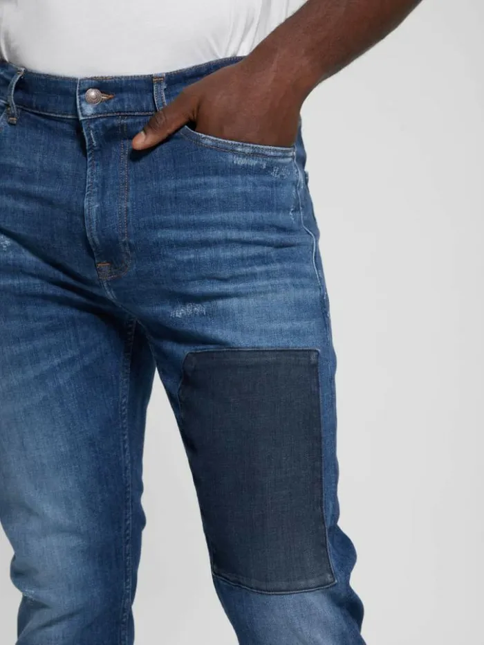 Men GUESS Jeans and Denim Eco James Tapered Denim Jeans Nookie