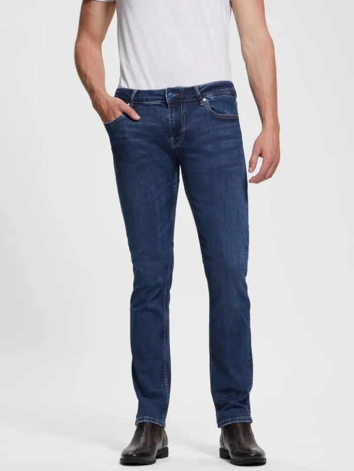 Men GUESS Jeans and Denim Eco Miami Skinny Jeans Rt Grounds