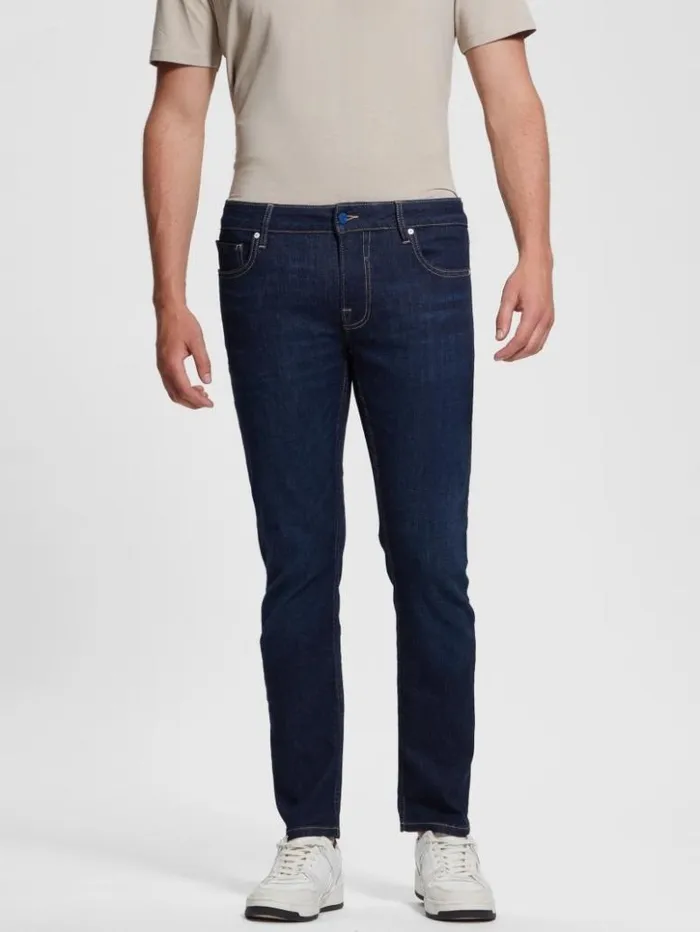 Men GUESS Jeans and Denim Eco Miami Tapered Jeans Delta