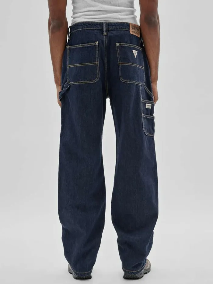 Men GUESS Jeans and Denim GUESS Originals Kit Tactical Carpenter Jeans Go Hyde Blk Wash Men GUESS Jeans and Denim GUESS Originals Kit Tactical Carpenter Jeans Go Hyde Blk Wash
