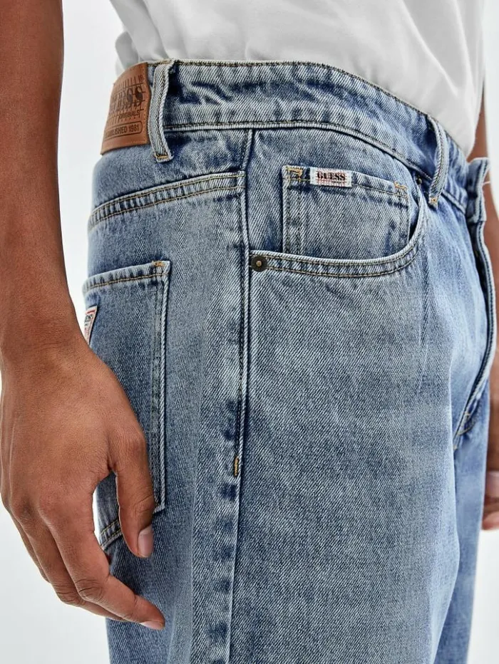 Men GUESS Jeans and Denim GUESS Originals Relaxed Pants Go Johnny Medium Wash Men GUESS Jeans and Denim GUESS Originals Relaxed Pants Go Johnny Medium Wash