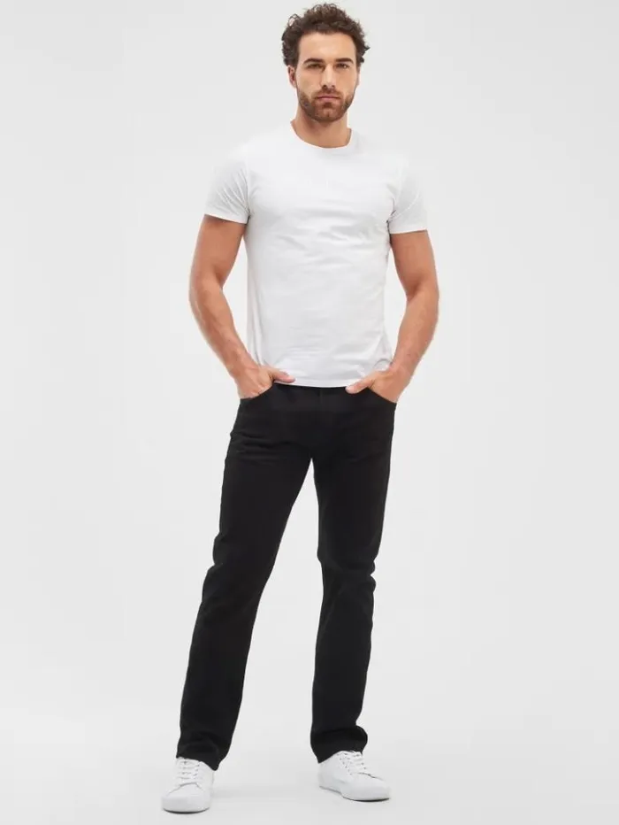Men GUESS Jeans and Denim Regular Straight Jeans Jailbreak Wash