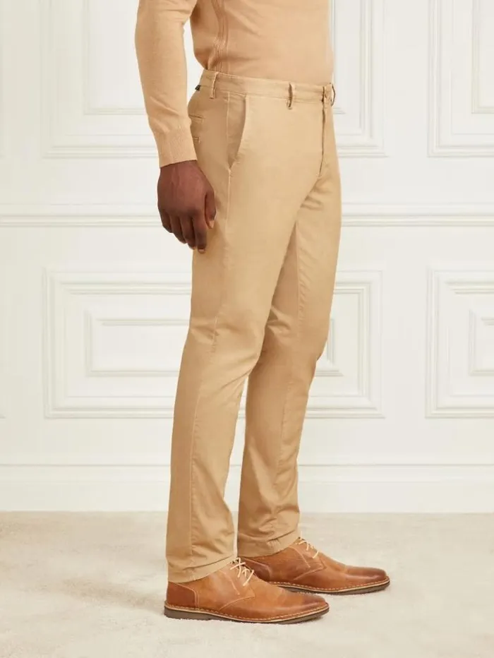 Men GUESS Pants and Shorts Eco Hugh Easy Chino Pant Toasted Taupe