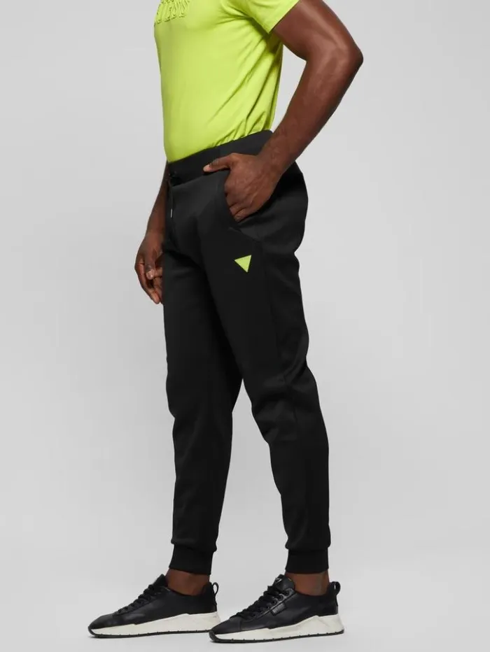 Men GUESS Pants and Shorts Eco Quincie Pant Black