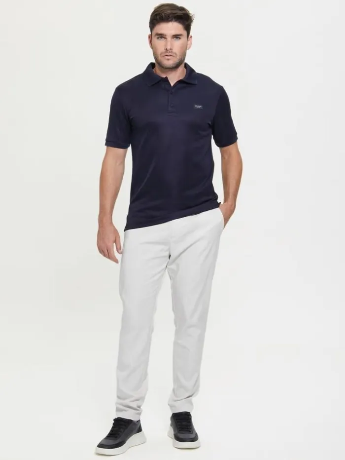 Men GUESS Pants and Shorts Eco Technical Pants Muted Stone