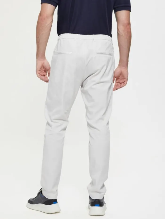 Men GUESS Pants and Shorts Eco Technical Pants Muted Stone