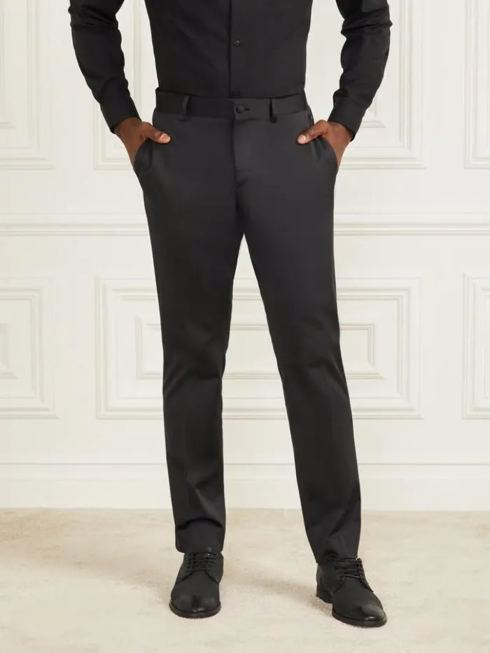 Men GUESS Pants and Shorts Warren Pant Black