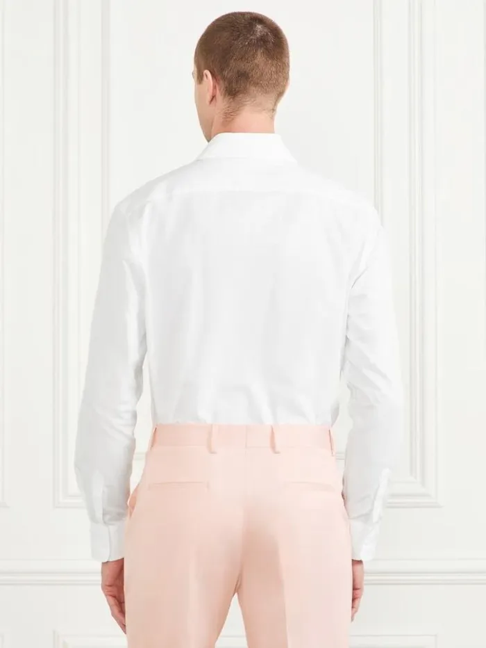 Men GUESS Shirts William Shirt Pure White