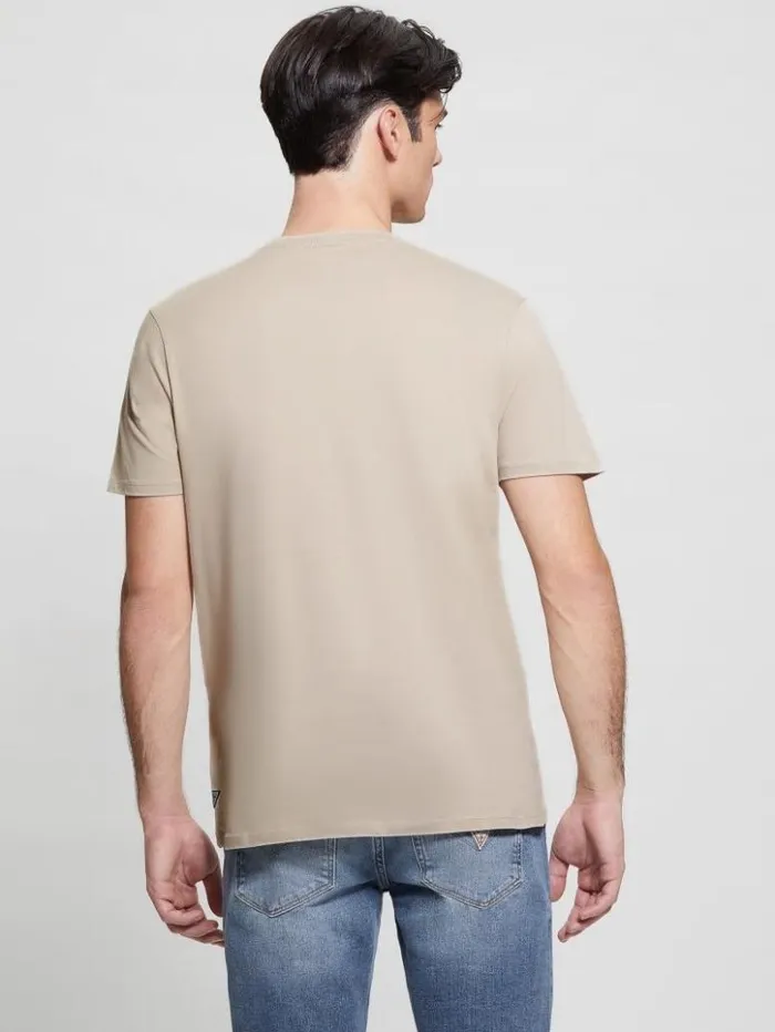 Men GUESS TShirts and Tanks Eco Embossed Logo Tee Nomad