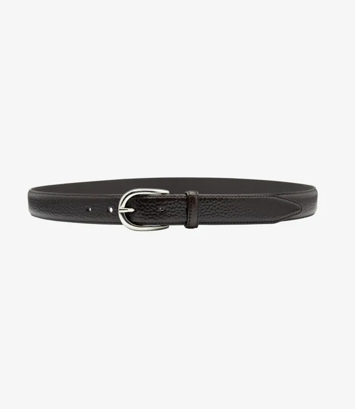 Men Harry Belt Dark Brown Grain Loake Casual Belts Men Harry Belt Dark Brown Grain Loake Casual Belts
