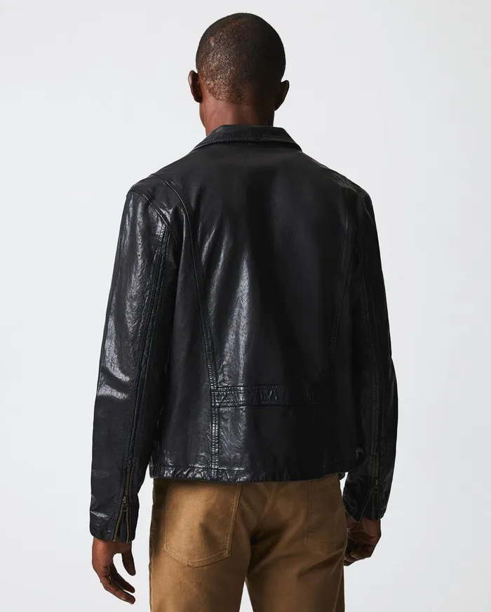 Men Jackets and Outerwear Billy Reid Blake Jacket Black