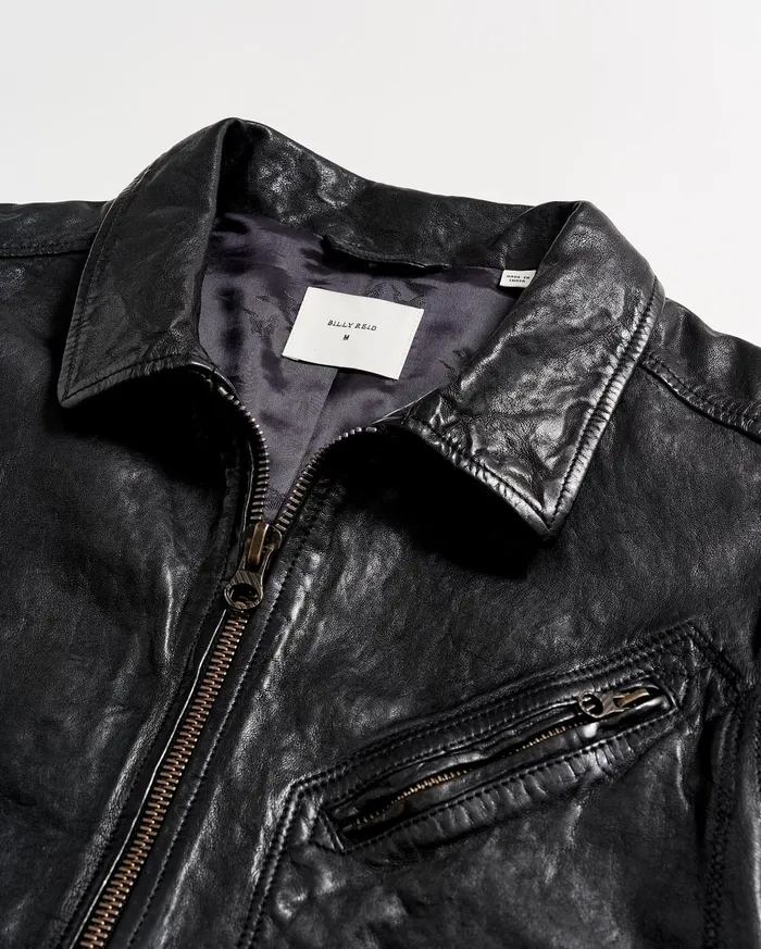 Men Jackets and Outerwear Billy Reid Blake Jacket Black