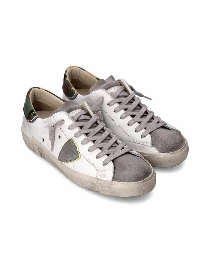 MenKids Prsx Sneakers WhiteGreen Shoes Paris Philippe Model Paris Casual