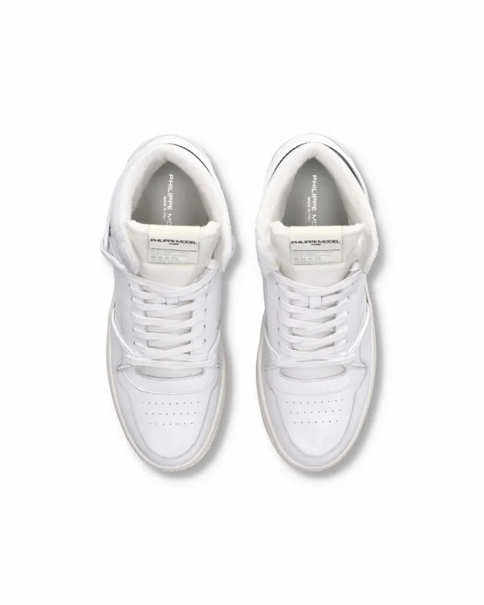 Men La Grande Sneakers White Shoes Man Paris Philippe Model Paris Street