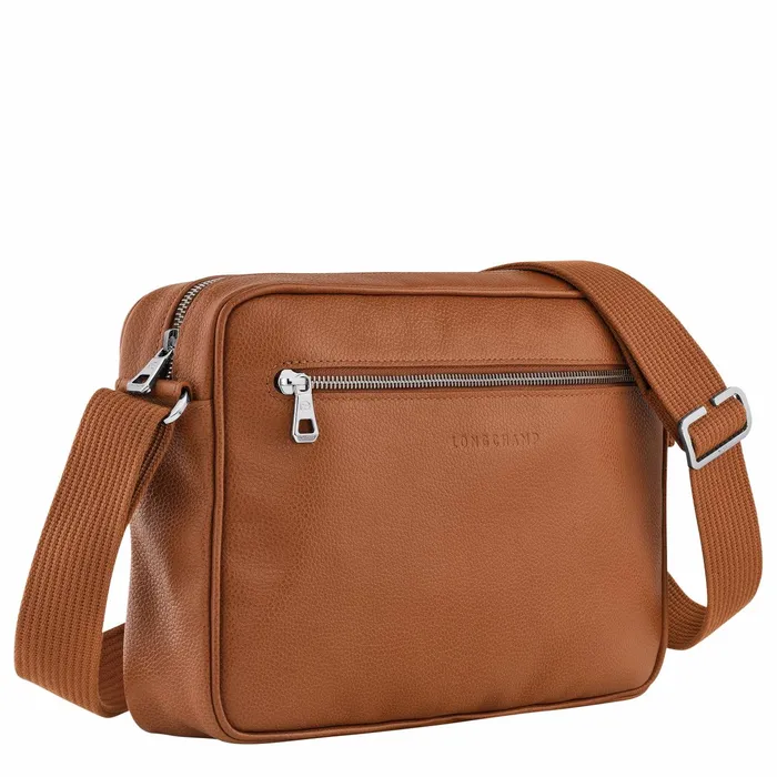 Men Le Foulonn M Camera Bag Caramel Longchamp Crossbody Bags