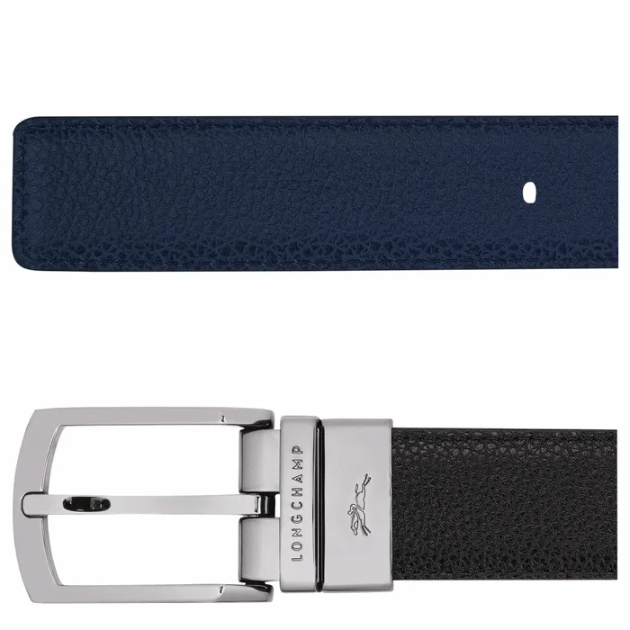 Men Le Foulonn Men039s Belt BlackNavy Longchamp Belts