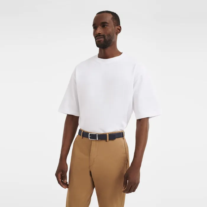 Men Le Foulonn Men039s Belt BlackNavy Longchamp Belts