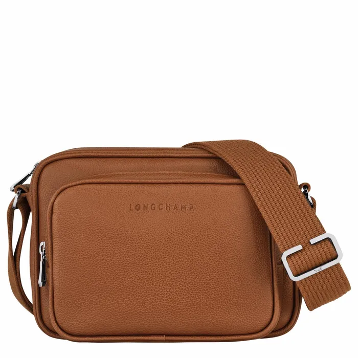 Men Le Foulonn S Camera Bag Caramel Longchamp Crossbody Bags