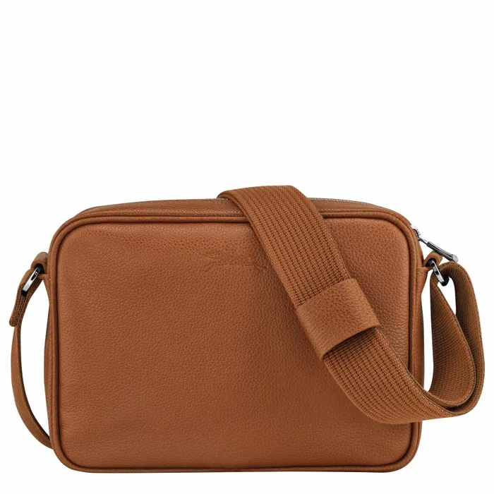 Men Le Foulonn S Camera Bag Caramel Longchamp Crossbody Bags