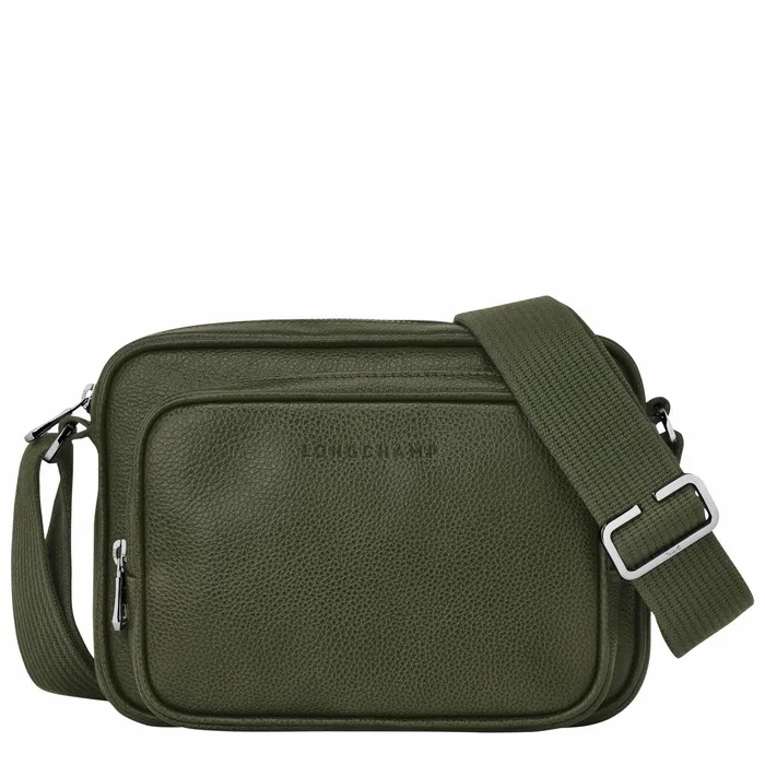 Men Le Foulonn S Camera Bag Khaki Longchamp Crossbody Bags