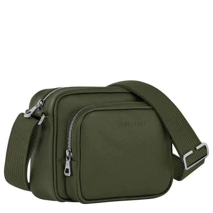 Men Le Foulonn S Camera Bag Khaki Longchamp Crossbody Bags
