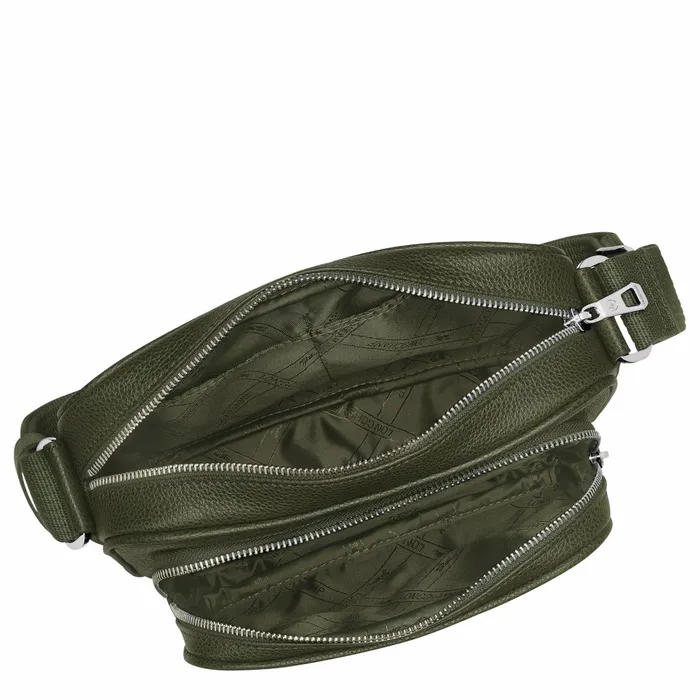 Men Le Foulonn S Camera Bag Khaki Longchamp Crossbody Bags