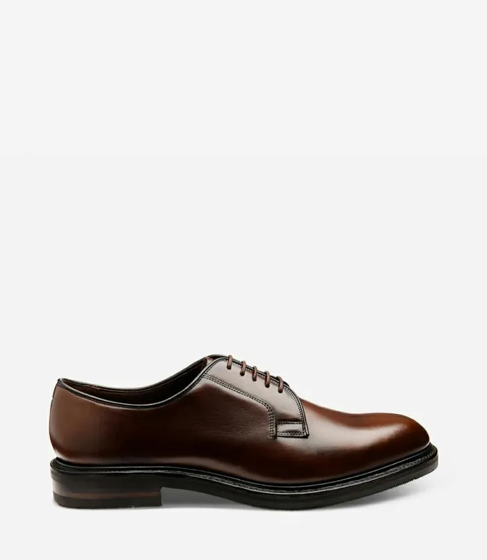 Men Leyburn Dark Brown Loake Plain Ties