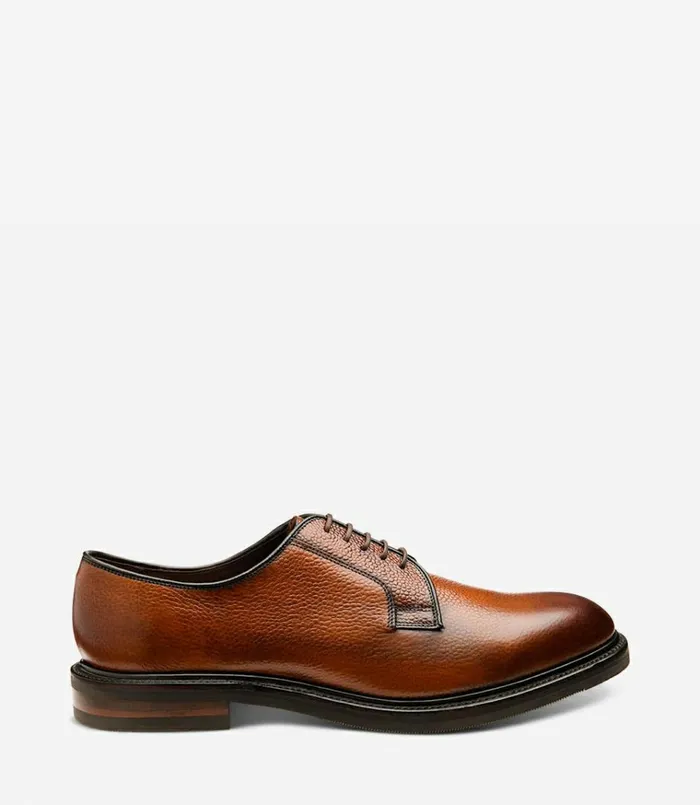 Men Leyburn Mahogany Grain Loake Plain Ties