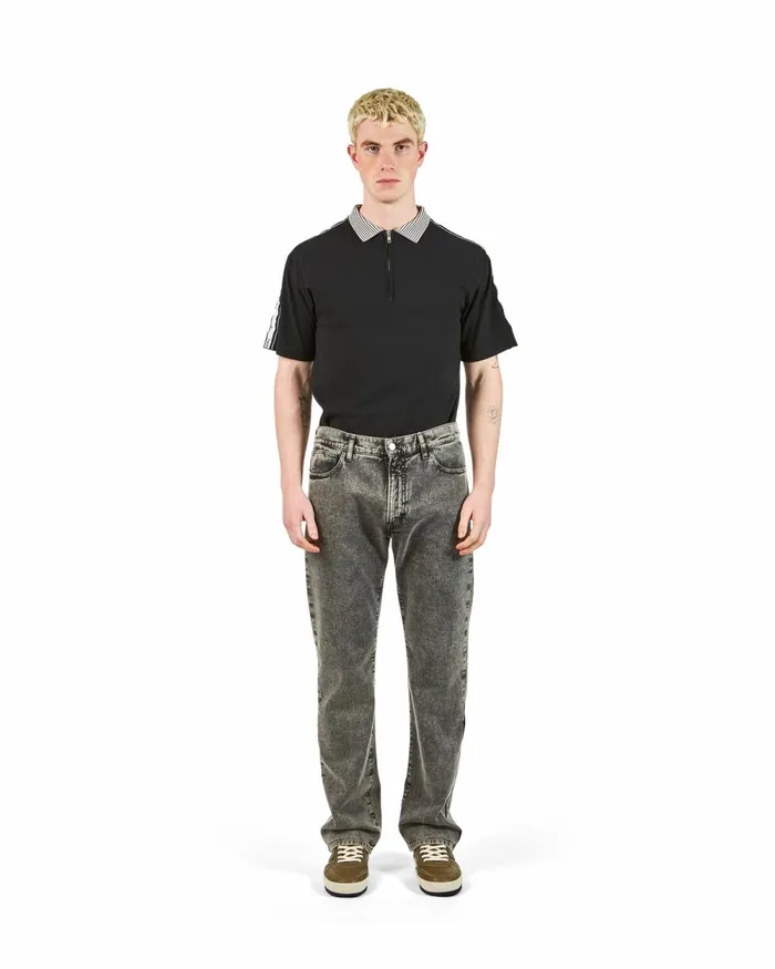 Men Loose Fit Trousers 8211 Black Paris Philippe Model Paris Trousers And Shorts