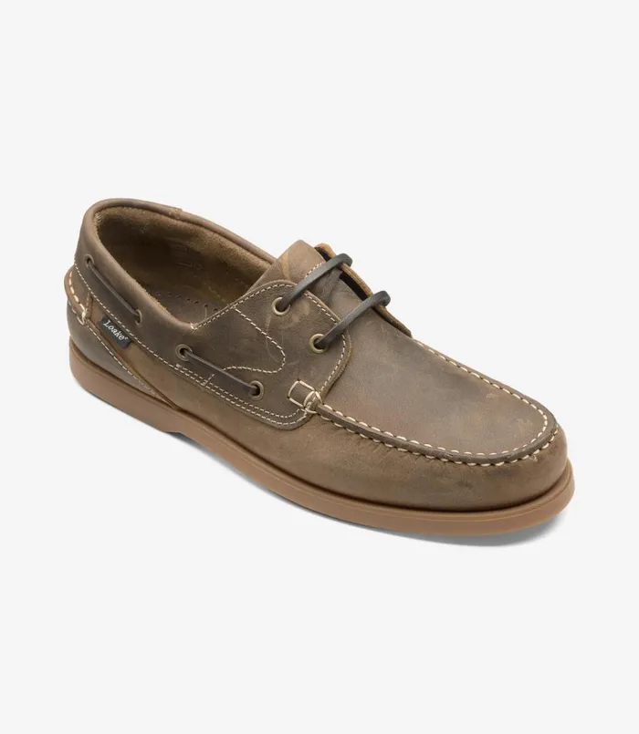 Men Lymington Brown Oiled Nubuck Loake Boat Shoes Men Lymington Brown Oiled Nubuck Loake Boat Shoes