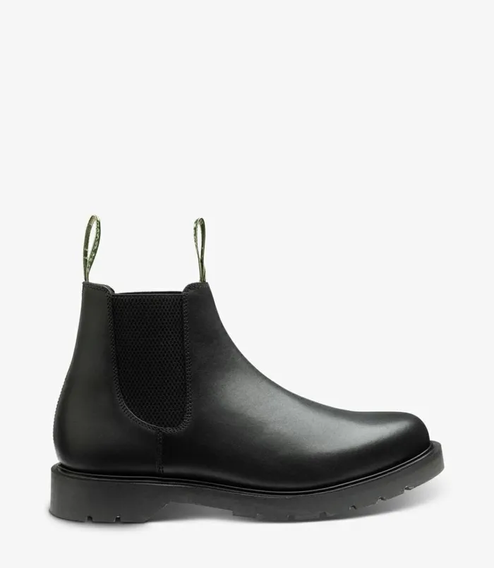 Men McCauley Black Loake Boots