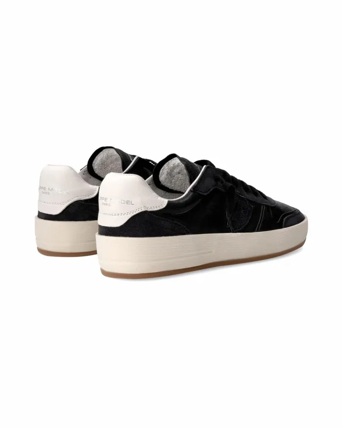 Men Nice Sneakers Black Shoes For Man Paris PM Philippe Model Paris Casual