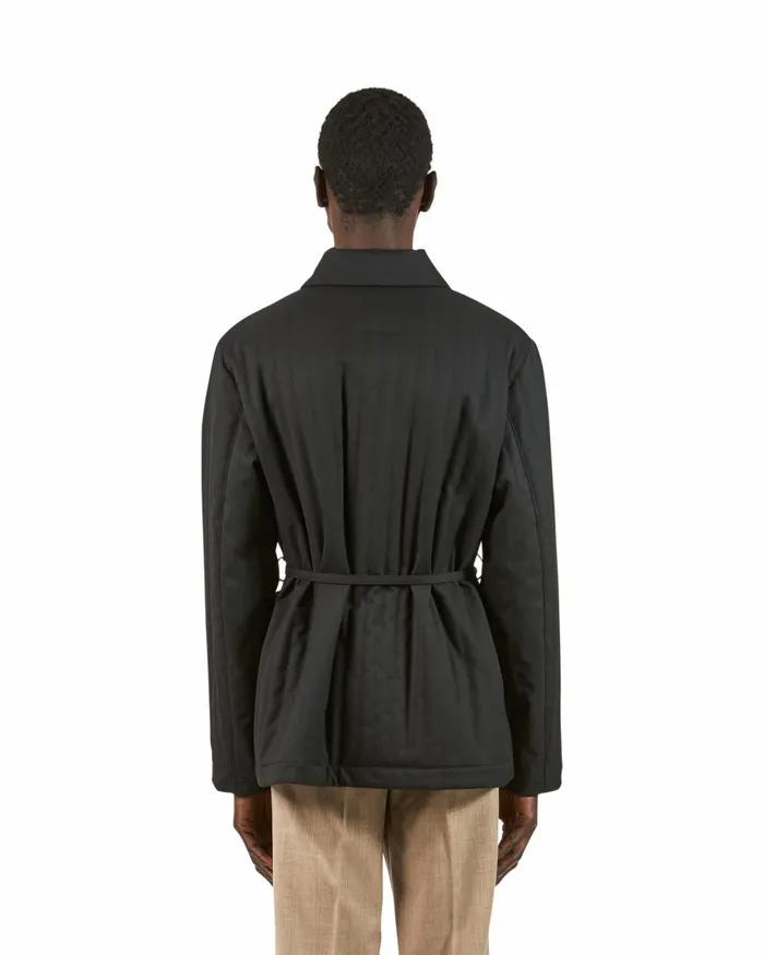 Men Oversize Jacket 8211 Black Paris Philippe Model Paris Outerwear