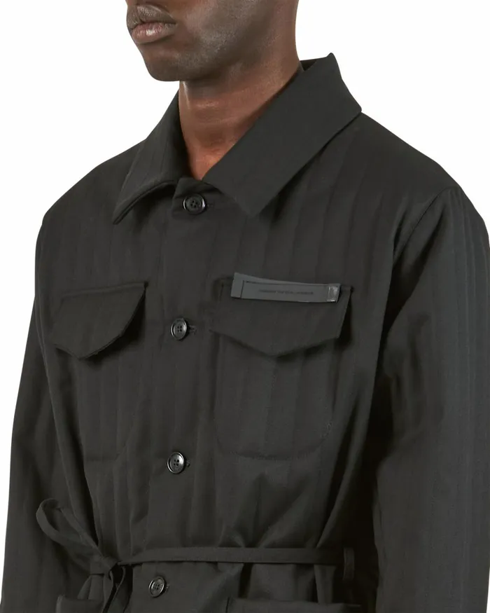 Men Oversize Jacket 8211 Black Paris Philippe Model Paris Outerwear