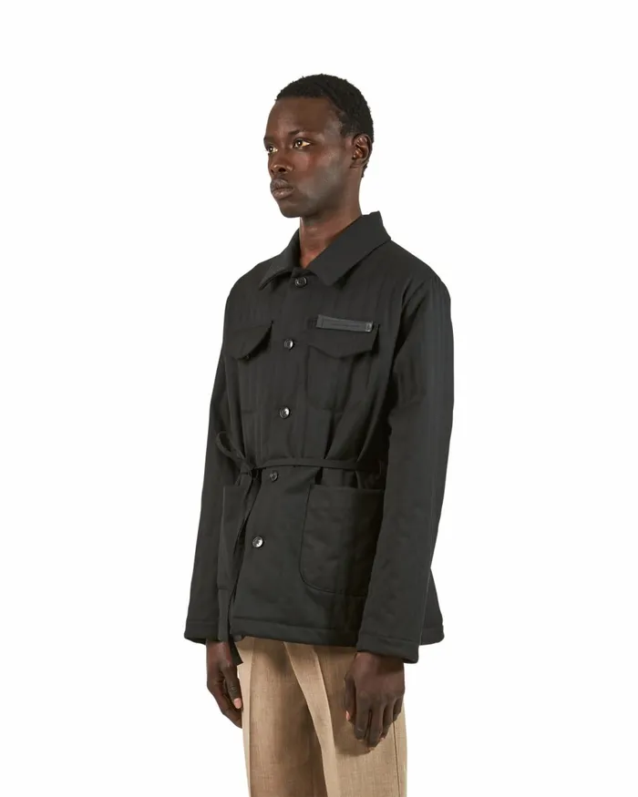 Men Oversize Jacket 8211 Black Paris Philippe Model Paris Outerwear