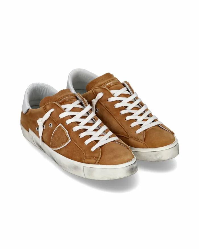 Men Prsx Sneakers Beige Casual Shoes Paris Philippe Model Paris Casual