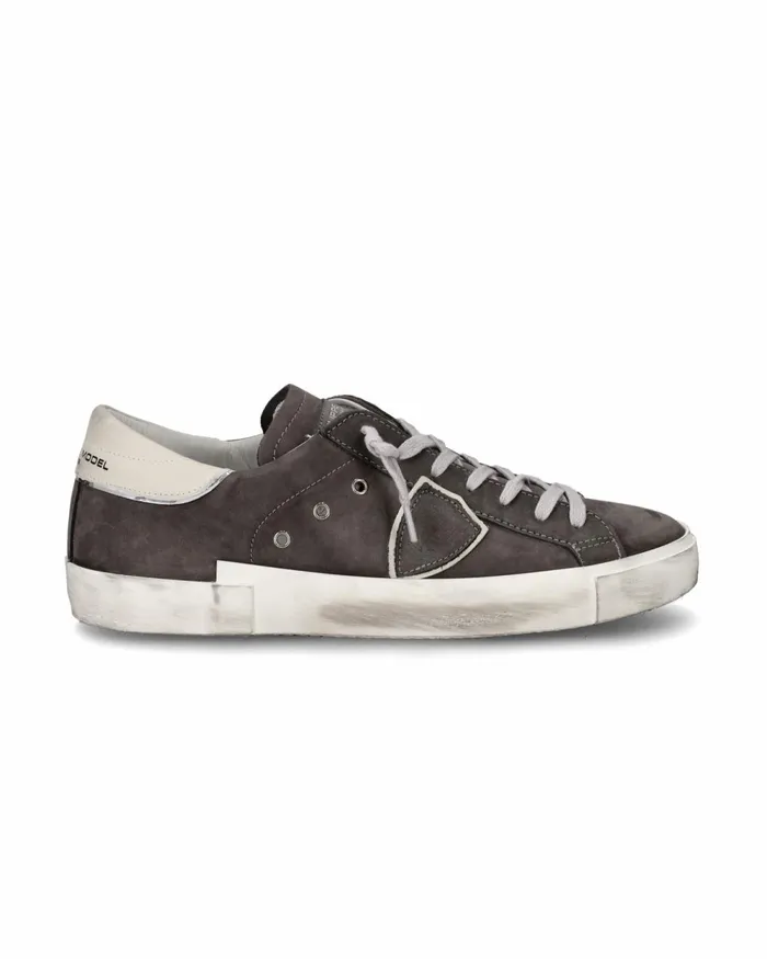 Men Prsx Sneakers Gray Low Shoes Paris Philippe Model Paris Casual