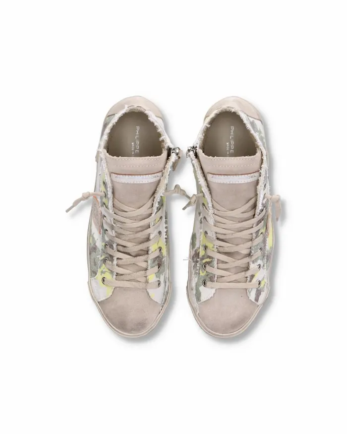 Men Prsx Sneakers GreenYellow Shoes Paris Philippe Model Paris Casual