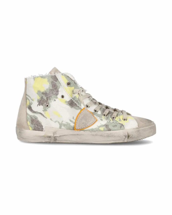 Men Prsx Sneakers GreenYellow Shoes Paris Philippe Model Paris Casual