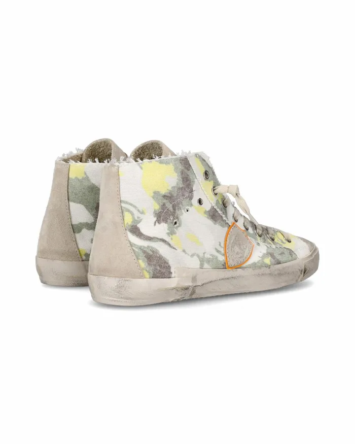 Men Prsx Sneakers GreenYellow Shoes Paris Philippe Model Paris Casual