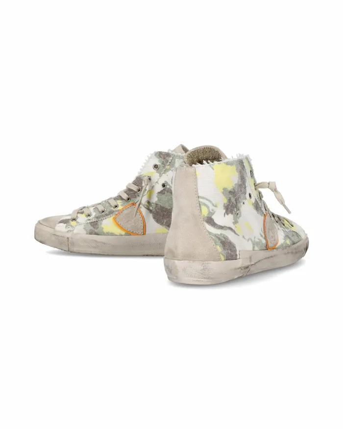 Men Prsx Sneakers GreenYellow Shoes Paris Philippe Model Paris Casual