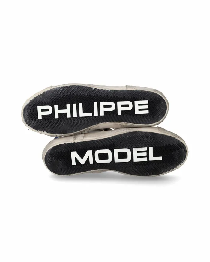 Men Prsx Sneakers WhiteGray Shoes Paris Philippe Model Paris High