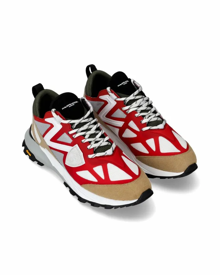 Men Rocx Sneakers Red Shoes Paris Philippe Model Paris Running