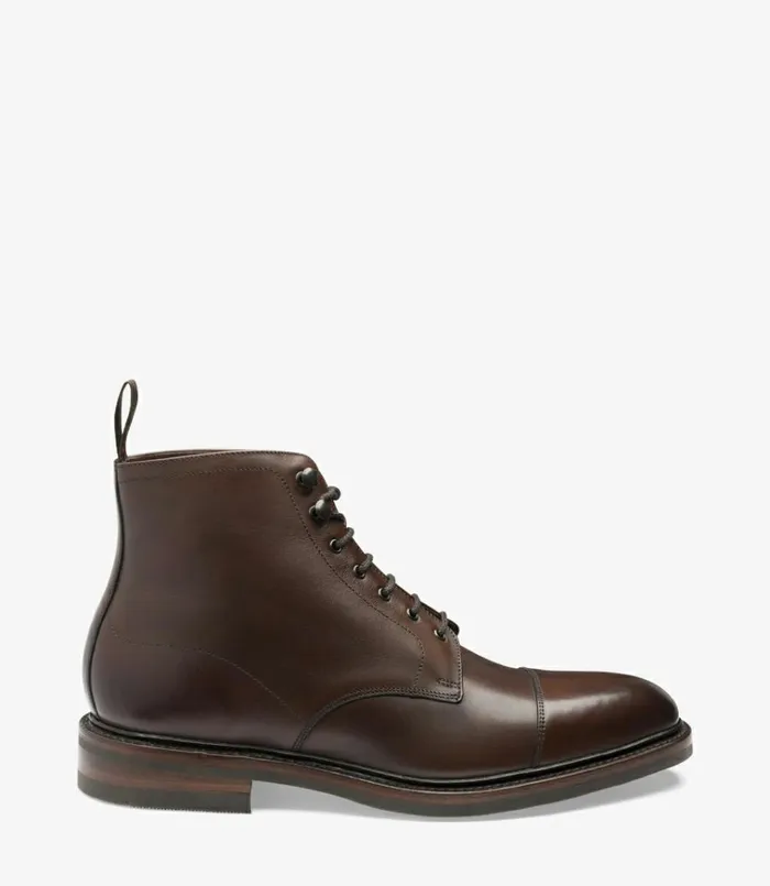 Men Roehampton Dark Brown Loake Boots