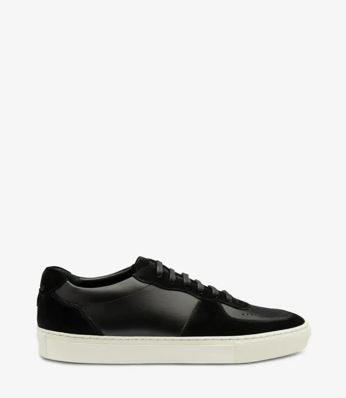 Men Rush Black Loake Trainers and Sneakers
