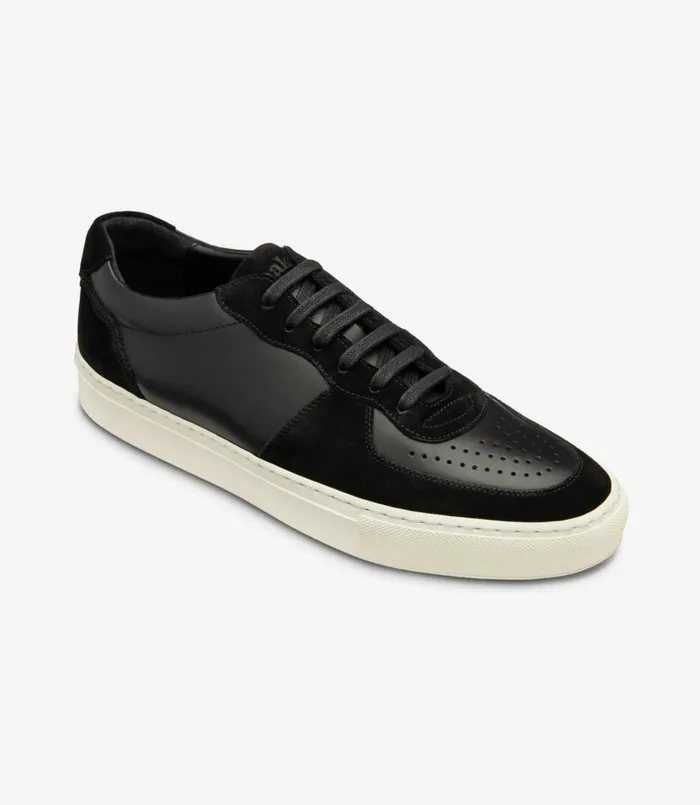 Men Rush Black Loake Trainers and Sneakers Men Rush Black Loake Trainers and Sneakers