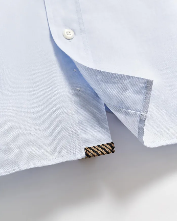 Men Shirting Billy Reid Arnie Oxford Shirt Light Grey