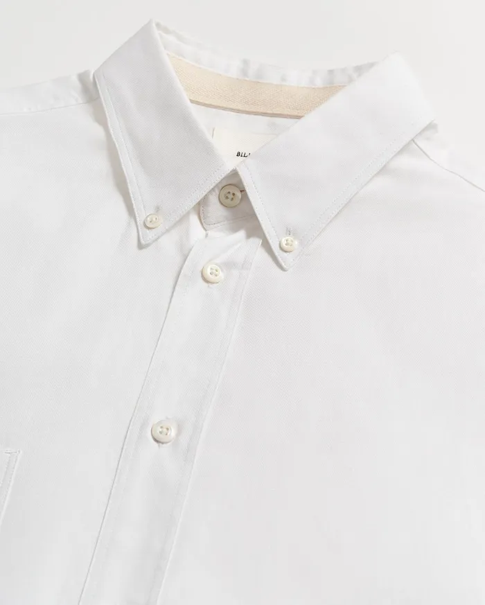 Men Shirting Billy Reid Arnie Oxford Shirt Light Grey