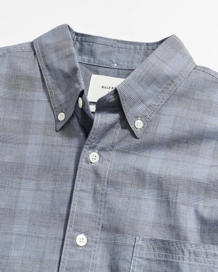 Men Shirting Billy Reid Tonal Grid Plaid Tuscumbia Shirt Bd Grey